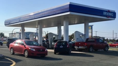 Motorists are paying less at the pumps as of Thursday morning. Irving gas bar