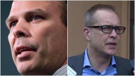 The Winnipeg Jets signed new multi-year contracts with general manager Kevin Cheveldayoff (left) and head coach Paul Maurice. Paul Maurice and Kevin Cheveldayoff