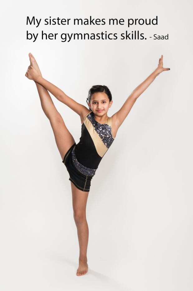 One of Kamini Le Capelain's preteens