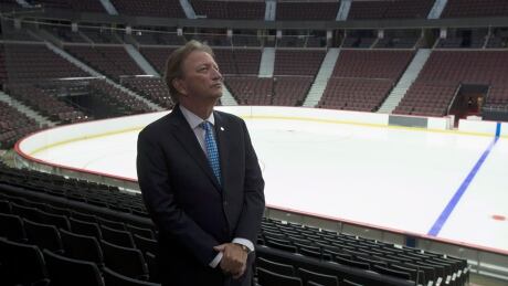Ottawa Senators owner Eugene Melnyk says he will reduce capacity at the Canadian Tire Centre in hopes of increasing demand for season tickets. NHL Senators Melnyk 20170907