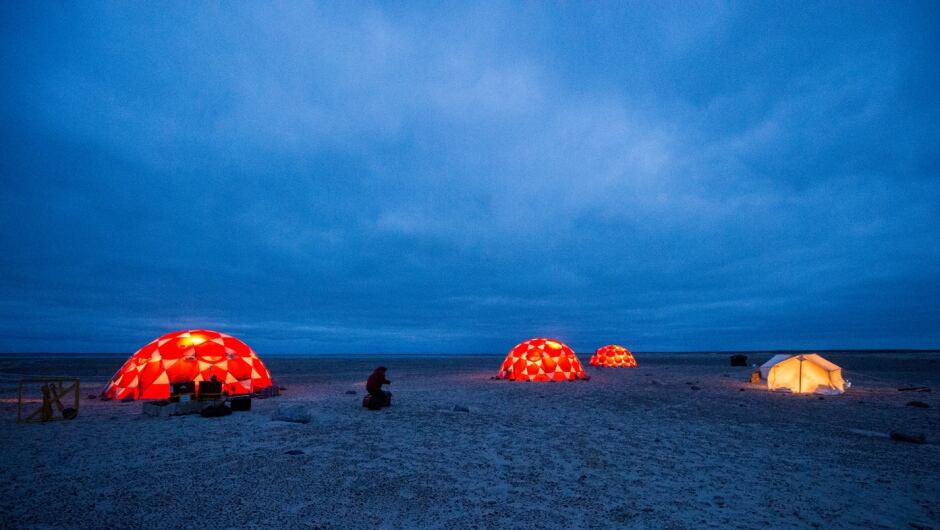 Base Camp at HMS Erebus