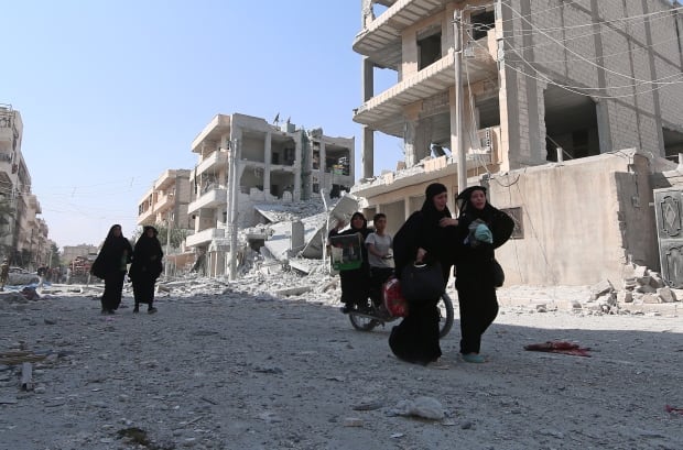 Manbij evacuation