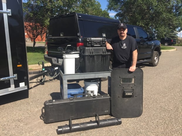Thunder Bay police trailer Sgt. Rino Belcamino