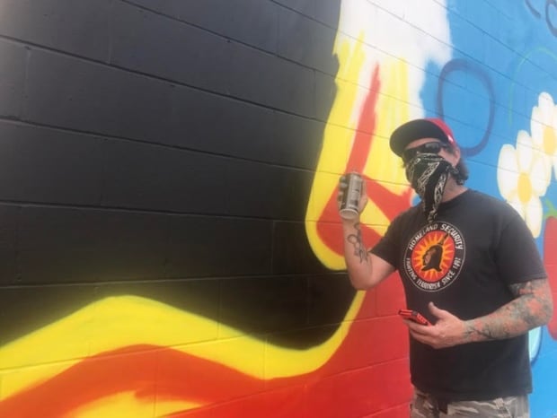 Keith Callihoo Edmonton mural