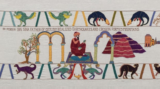 Black Gold Tapestry