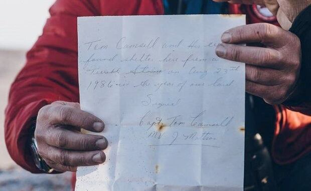 Tom Camsell letter