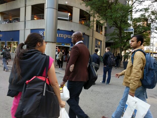 Students on campus, Ryerson University, Toronto