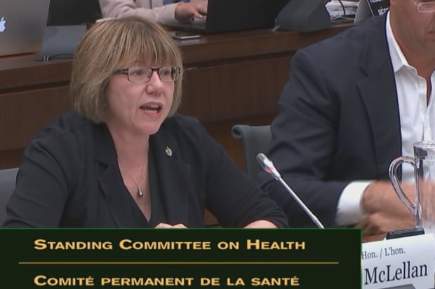 Anne McLellan, Health committee on Bill C-45, Sept. 11