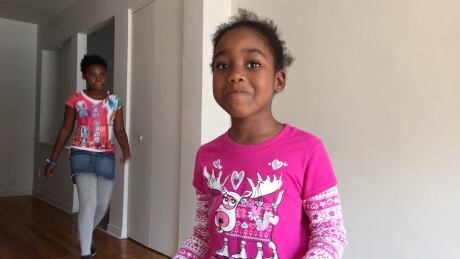Both Kiwanna (9) and Leandra (6) have been going to school in English in the USA. If they stay in Quebec they'll have to go to French schools. Girls