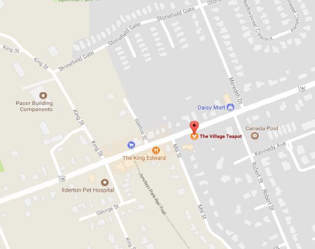 Map of Ilderton
