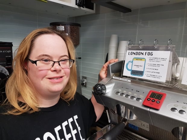 Rachel at the Coffee Shed