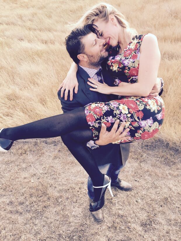 Jason Mielke has his limits. He probably won't be branding the wedding dress of his wife-to-be Rebec
