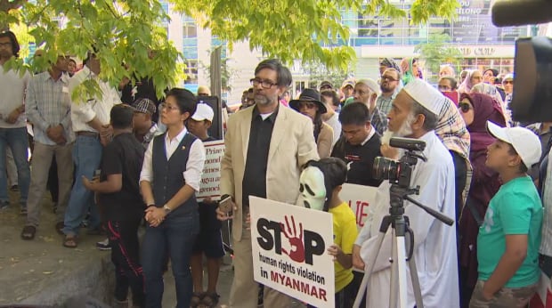 Rohingya rally