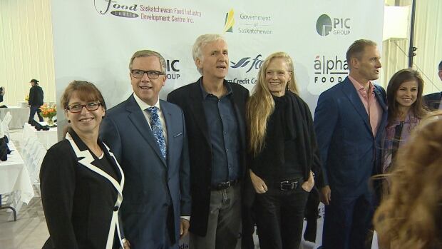 James Cameron with Brad Wall