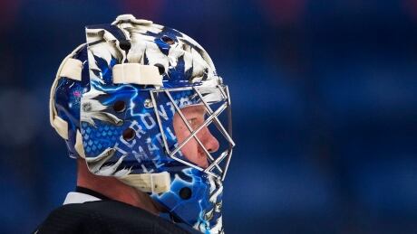 Maple Leafs goalie Frederik Andersen says he's leaner and better equipped to control his weight ahead of his second season in Toronto. HKN Maple Leafs Trainning Camp Andersen