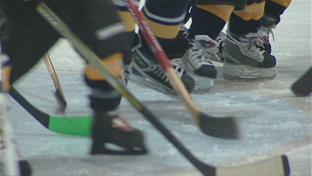 Close up of skates