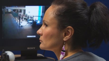 Prison guard Tracy Mercier says it's hard to watch the video of her colleague sexually assaulting her. Tracy Mercier