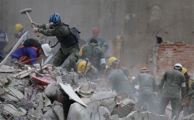 APTOPIX Mexico Earthquake