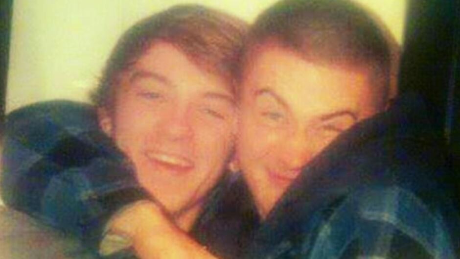 Kelly (left) and Kayle (right), Marie Agioritis’ two sons.