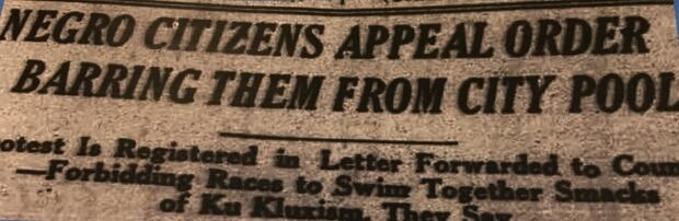 Newspaper barring black Edmontonians from city pool