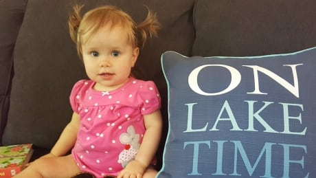 Braelynn Bodman, 20 months, was diagnosed with Spinal Muscular Atrophy in April. Braelynn Bodman