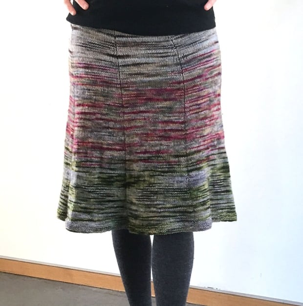 Skirt made with Forillon yarn