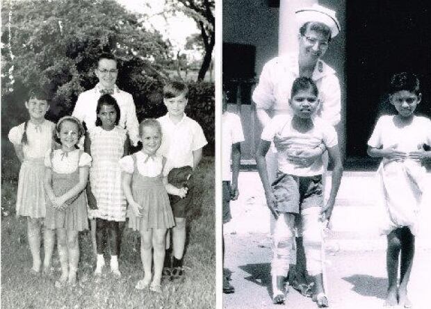 Annette Vardy in India