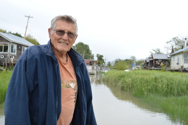Gus Jacobson, in Finn Slough BC