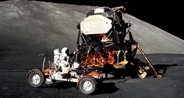 NASA Apollo 17 Cernan moon