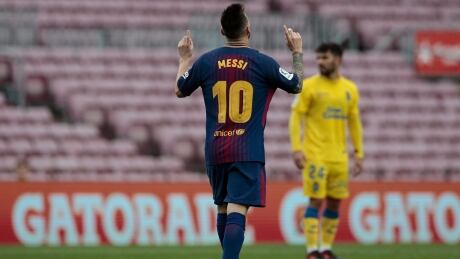 FC Barcelona played in an empty Camp Nou on Sunday amid the controversial referendum on Catalonia's independence. Spain Soccer La Liga