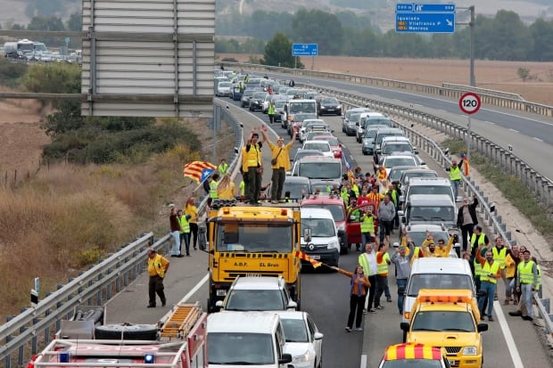 SPAIN CATALONIA STRIKE