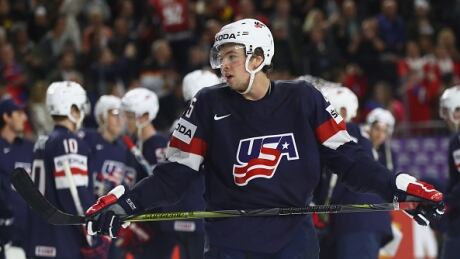 American Jack Eichel is one of many NHL stars disappointed that he won't be able to play for his country in the Olympics. eichel-jack-100317