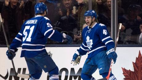 Nazem Kadri and Jake Gardiner also combine off the ice to share DJ duties in the Maple Leafs' locker room. gardiner-jake-kadri-nazem-100317