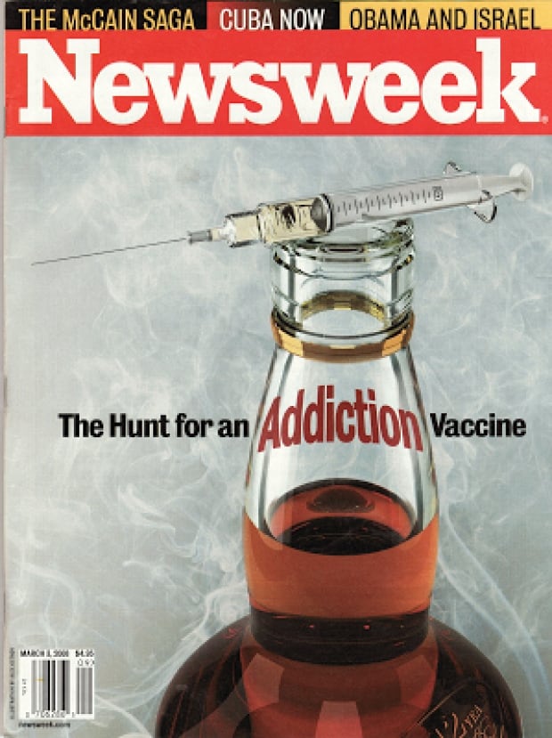 Newsweek cover on addiction vaccine