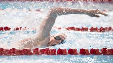 Nicolas Turbide, seen at a previous event, took down two records, while four other swimmers established new marks at the Para-swimming Canadian Open in Toronto on Wednesday. turbide-nicolas-081315-620