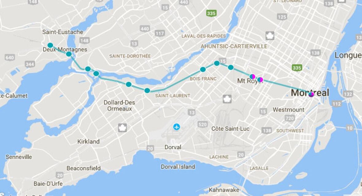 Montreal road closures, train service interruptions scheduled over