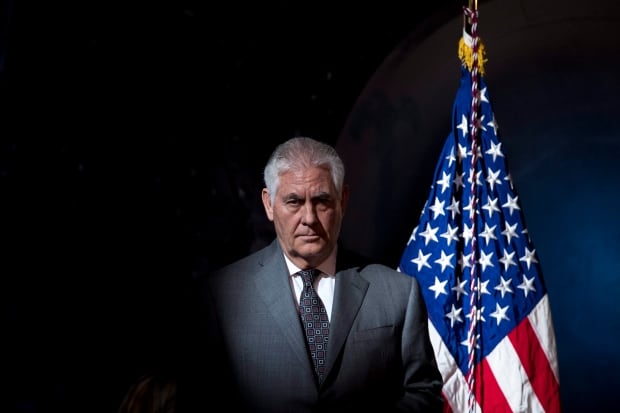 APTOPIX Tillerson