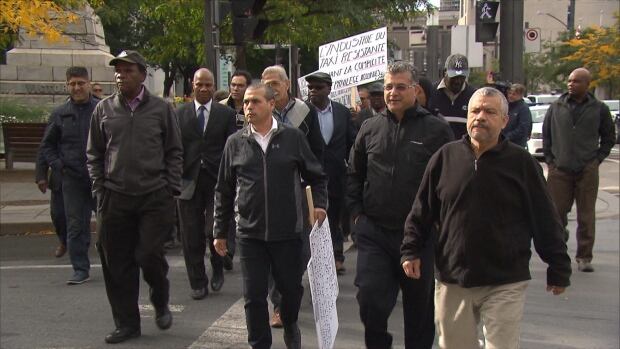 taxi protest