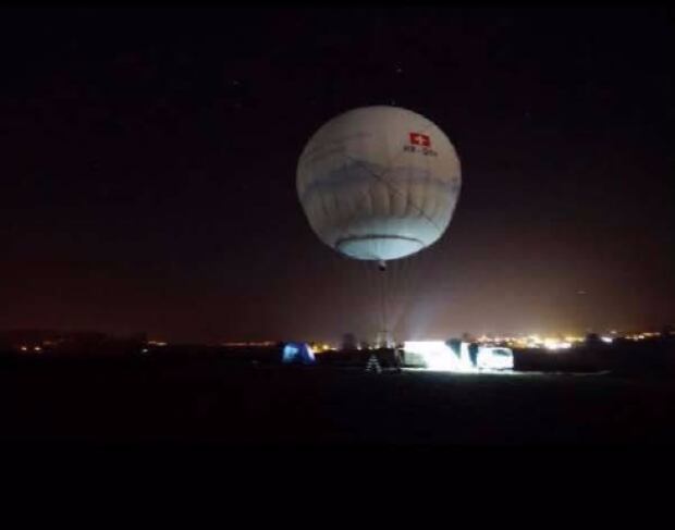 Swiss team America's Challenge balloon