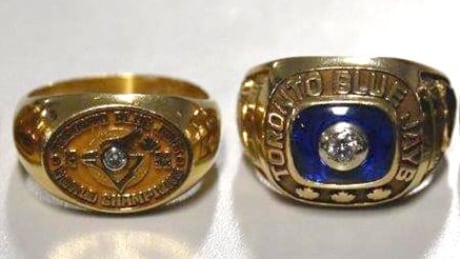 Police say the recovered two Blue Jays world series rings 23 years after they were stolen Authentic Jays rings