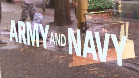 Army & Navy store in New Westminster re-opened after a fire shut it down for three months. Army & Navy