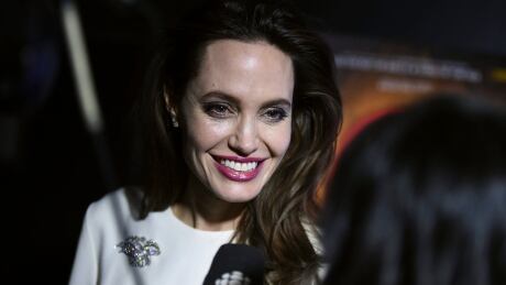 Executive producer Angelina Jolie arrives at the Los Angeles premiere of "The Breadwinner" on Friday, Oct. 20, 2017, in Los Angeles. LA Premiere of "The Breadwinner"