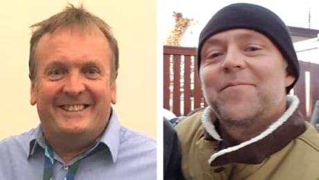 LLoyd Smith, left, and Jason Podloski, right, died after an ammonia leak at the Fernie Memorial Arena on Oct. 17. Both men were fathers. lloyd smith Jason Podloski fernie victims