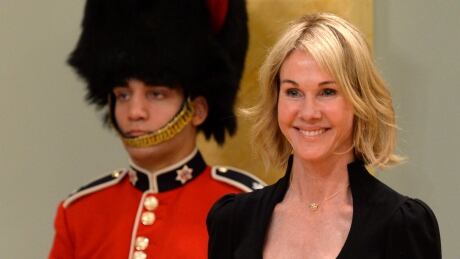 U.S. Ambassador to Canada Kelly Craft smiles during a ceremony at Rideau Hall today. U.S. Ambassador Kelly Craft