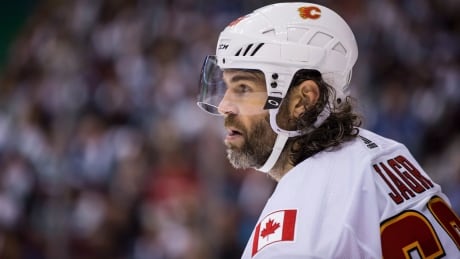 Jaromir Jagr has been placed on injured reserve with what the Calgary Flames say is a lower-body injury. HKN Flames Jagr 20171014