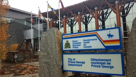 The Prince George RCMP detachment. Prince George RCMP