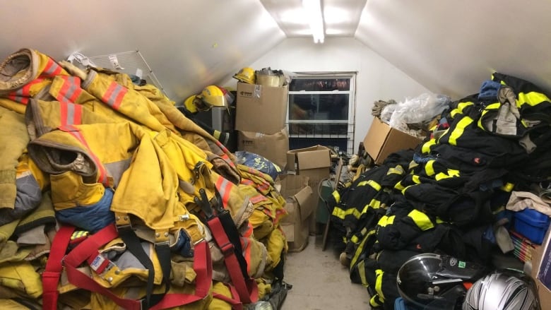 Nova Scotia firefighter seeks storage space for gear destined for ...