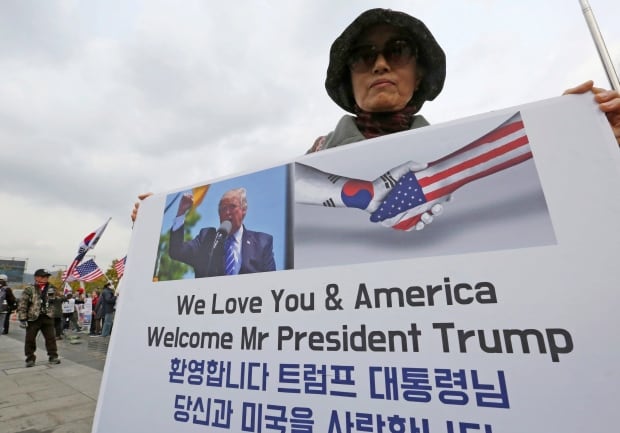 South Korea Asia Awaits Trump