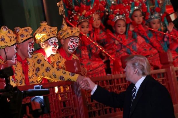 APTOPIX Trump China