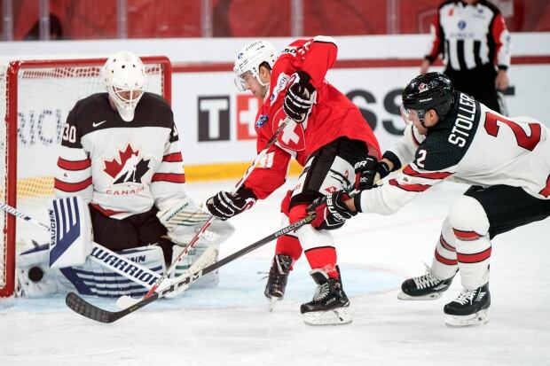 Switzerland Canada Icehockey